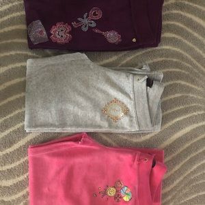 Juicy Couture pants for girls- age 12-14